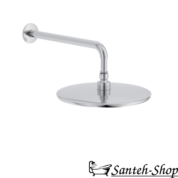 Duș fix VOLLE CASCADA 1586.180501 A20Rw (d250 mm, set cu suport), cromat 1586.180501 foto