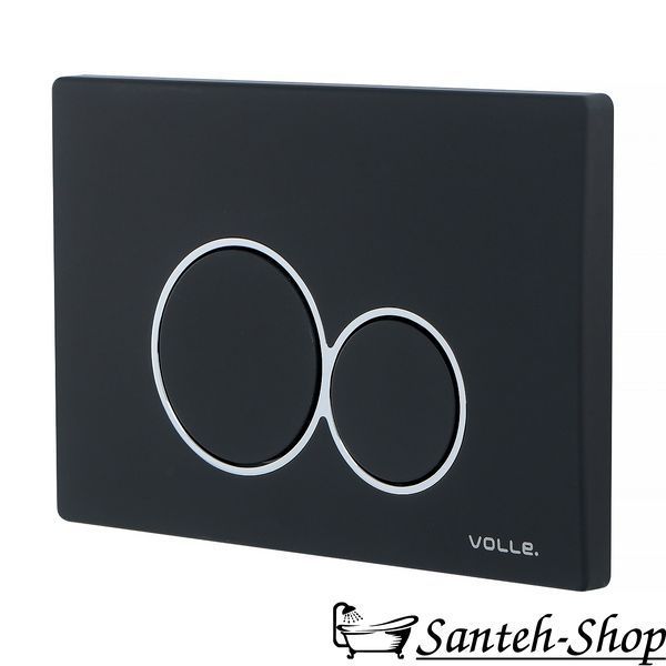 Buton de scurgere VOLLE MASTER EVO 222123 neagra 222123 foto