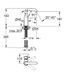 Grohe Essence Nou baterie pentru lavoar M-Size, negru (24176KF1) 24176KF1 foto 4