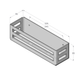 Полка-органайзер для ванной комнаты DASKE COUNTRY SH/CY-2700J-A Adhesive SH/CY-2700J-A фото 3