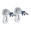 Suport de perete GROHE RAPID SL 3855800M pentru instalare in fata unui perete