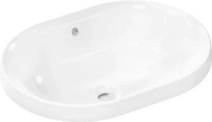 Умывальник 550/400 Hansgrohe Xuniva U SmartClean 61062450 на столешницу с переливом 61062450 фото
