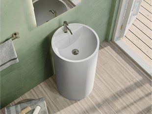 Lavoar Miraggio Cosmo Mirasoft 46x46x88 cm alb COSMO (MIRASOFT) foto