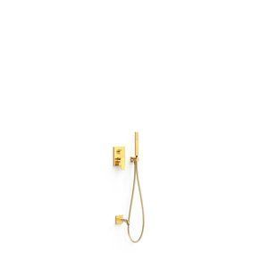 Baterie de baie ascunsă PROJECT-TRES cu Rapid-box Gold 24K 21128007OR foto