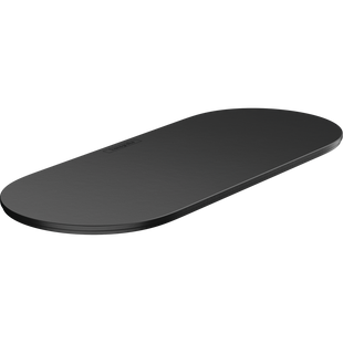 Husă pentru raft Hansgrohe WallStoris 25x10 cm, negru mat (27925670) 27925670 foto