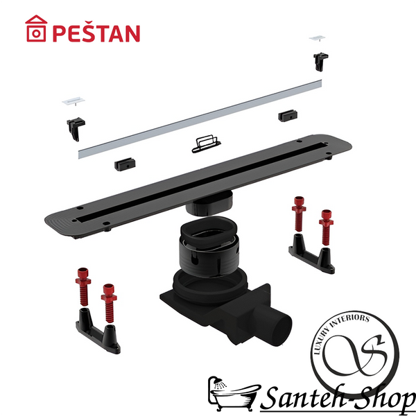 Sifon de duș Pestan Confluo Slim Line 850 cu grătar 13100035 13100035 foto