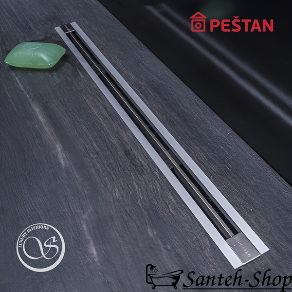 Sifon de duș Pestan Confluo Slim Line 850 cu grătar 13100035 13100035 foto