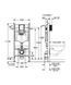 Система инсталляции для унитаза Grohe Rapid SL 3 в 1 (3884000G) 3884000G фото 4