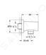 Cot racord de perete 1/2 Grohe Rainshower 27057DA0 Warm Sunset 27057DA0 foto 2