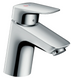 Смеситель hansgrohe Logis 70CoolStart для раковины с сливным набором, хром 71072000 71077000 фото