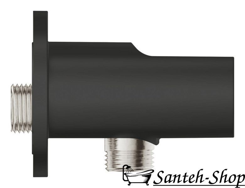 Conexiune pentru furtun de duș GROHE Tempesta, negru mat (286282431) 286282431 foto