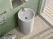 Lavoar Miraggio Cosmo Mirasoft 46x46x88 cm alb COSMO (MIRASOFT) foto 1
