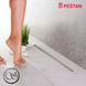 Sifon de duș Pestan Confluo Slim Line 850 cu grătar 13100035 13100035 foto 5