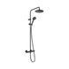 Душевая система Hansgrohe Vernis Blend Showerpipe 200 1jet с термостатом, черный матовый (26276670) 26276670 фото 1