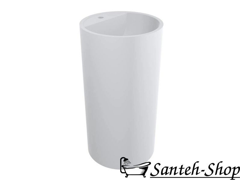 Lavoar Miraggio Cosmo Mirasoft 46x46x88 cm alb COSMO (MIRASOFT) foto