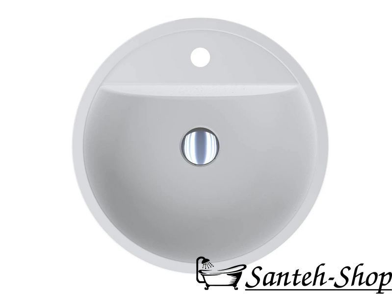 Lavoar Miraggio Cosmo Mirasoft 46x46x88 cm alb COSMO (MIRASOFT) foto