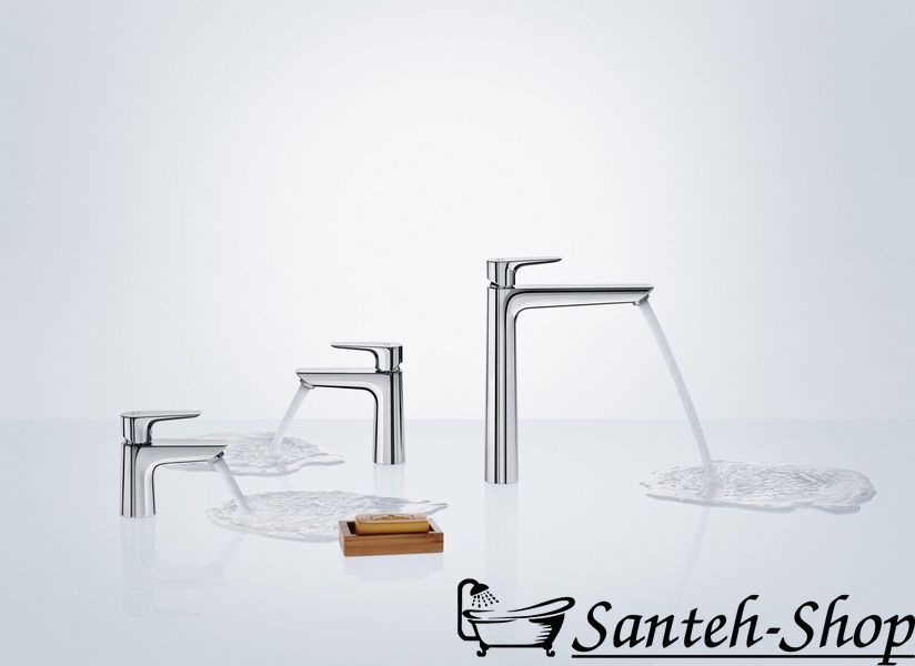 Смеситель для умывальника Hansgrohe Talis E 71710000 со сливным гарнитуром хром 71710000 фото