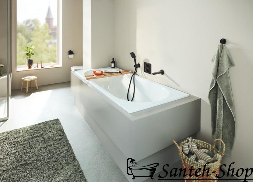 Conexiune pentru furtun de duș GROHE Tempesta, negru mat (286282431) 286282431 foto