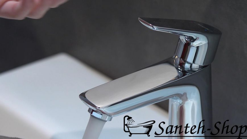 Смеситель для умывальника Hansgrohe Talis E 71710000 со сливным гарнитуром хром 71710000 фото