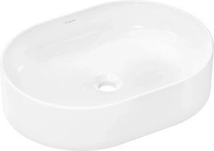 Умывальник Hansgrohe Xuniva U SmartClean 61073450 накладной без перелива 55x40x13 см 61073450 фото