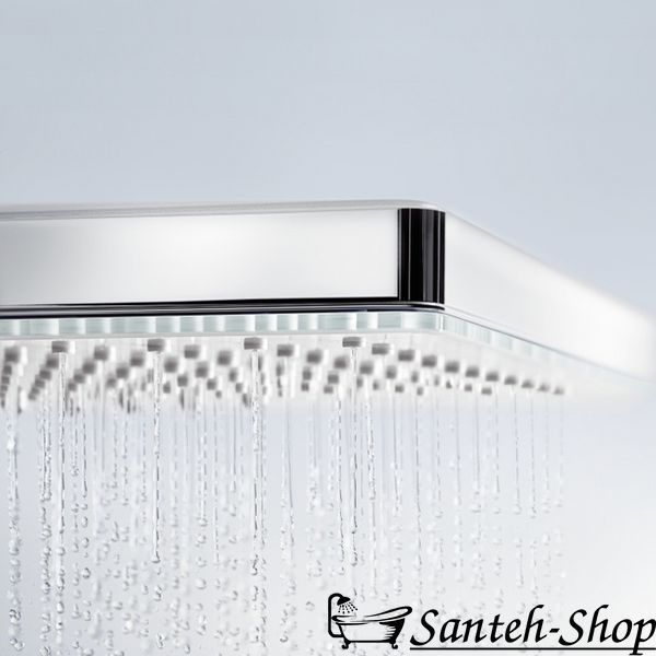 Верхний душ, Rainmaker Select 460х300 3jet, белый/хром (24007400) 24007400 фото