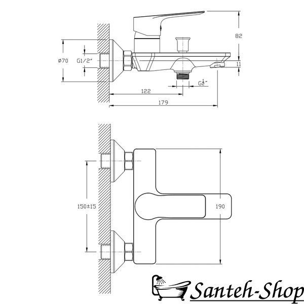 Baterie baie IMPRESE LORETA 10350 crom 10350 foto