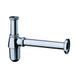 Sifon standard pentru chiuvetă din sticlă Hansgrohe, crom (52053000) 52053000 foto 1
