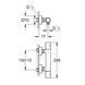 Термостат для душа 34765000 GROHE GROTHERM 800 Cosmopolitan хром 34765000 фото 2