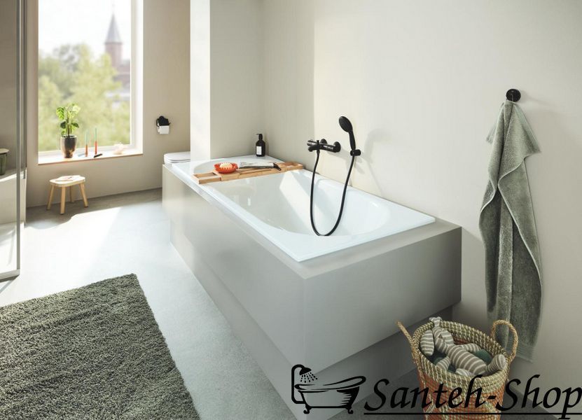 Termostat de baie Grohe Grohtherm 800, negru mat (1022032430) 1022032430 foto