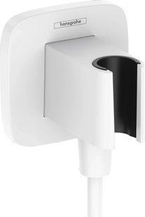 Шланговое подсоединение Hansgrohe Fixfit Q 26887700 белый матовый 26887700 фото