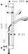 Душевой набор Hansgrohe Crometta 85 Vario, хром (27763000) 27763000 фото 6