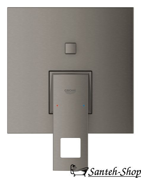 Смеситель для душа Grohe Eurocube 24062AL0 встраиваемый 2 режима Brushed Hard Graphite 24062AL0 фото