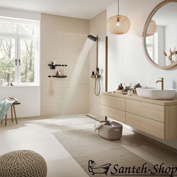 Душевая система Hansgrohe Pulsify S 2jet термостат, Brushed Bronze (24240140) 24240140 фото