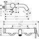 Baterie baie Hansgrohe Tecturis S (73422140) 73422140 foto 2