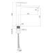 Baterie lavoar Imprese VACLAV f03506403AB high white f03506403AB foto 2