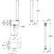 Set dus GROHE EUPHORIA Cube 26405000: dus de mana, furtun 26405000 foto 2