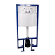 Instalatie Pestan Fluenta pentru toaleta 8 cm cu buton de apa alb 40008788+40008789 40008788+40008789 foto 1