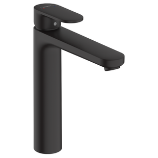 Baterie lavoar Hansgrohe Vernis Blend 71552670 cu garnitură neagră 71552670 foto