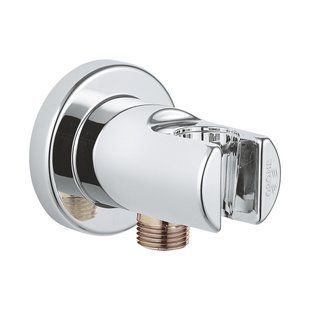Cot racord Grohe Relaxa 28679000 de perete cu suport para 28679000 foto