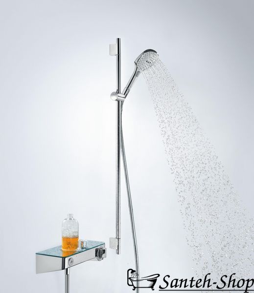 Set dus Hansgrohe 26621000 Raindance Select E 120 3jet/Unica S Puro crom 26621000 foto