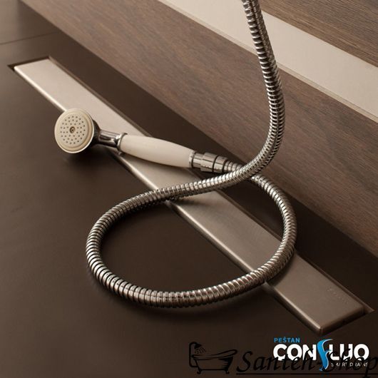 Scurgere liniară Pestan Confluo Linie fără cadru 750 (750 mm, oțel inoxidabil/fasie) 13701232 13701232 foto