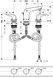 Baterie de lavoar Hansgrohe Novus (71140000) 71140000 foto 4