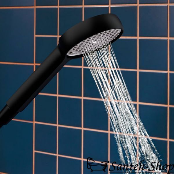 Set de duș Hansgrohe Activera Select S 2jet EcoSmart+ (28045670) cu suport de 65 cm, negru mat 28045670 foto