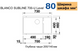 Мойка для кухни Blanco 523547 Subline 700-U Level кофе 523547 фото 3
