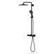 Душевая система с термостатом Grohe Rainshower 310, черный матовый (22119KF0) 22119KF0 фото 4