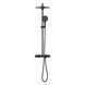 Душевая система с термостатом Grohe Rainshower 310, черный матовый (22119KF0) 22119KF0 фото 3