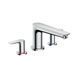 Baterie de baie Hansgrohe Talis E, cu 3 orificii 71747000 foto 1