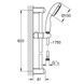 Душевой гарнитур GROHE Tempesta New 600мм 27598001 27598001 фото 3