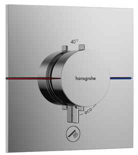 Термостат скрытого монтажа Hansgrohe ShowerSelect Comfort E HighFlow на 1 функцию, Chrome (15575000) 15575000 фото