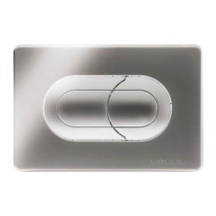 Buton de scurgere Volle EGO NEO, crom mat, plastic (221132) 221132 foto